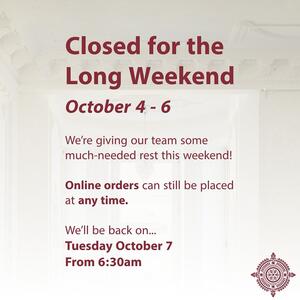 📢 Allplasta is closing up all three shops for the long weekend! Silver Cornices ranges will be available for online purchase only during this time. 

We wish everyone a safe couple of days with some great weather ☀️

We’ll be back bright and early on Tuesday Oct 7th from 6:30am onwards at West Ryde, Wilberforce & Beenleigh with plaster products ready to go!

#longweekend #allplasta #plaster #plastersupplier #decorativeplaster